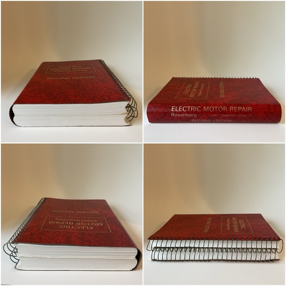 ๐ Electric Motor Repair, Second Edition by Robert Rosenberg, Spiral Bound, 1970 - Picture 5 of 17